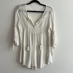 Boho tassel tunic